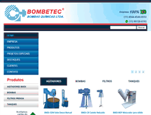 Tablet Screenshot of bombetec.com.br